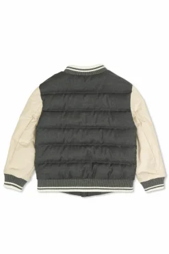 Moncler Enfant SZARY Kurtka `Alvaro`