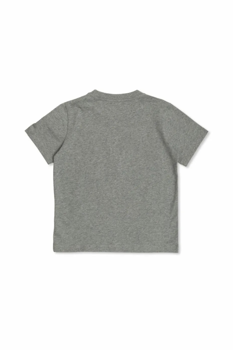 Moncler Enfant SZARY T-shirt z wyszytym logo