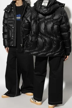 Moncler Genius CZARNY 8 MONCLER PALM ANGELS