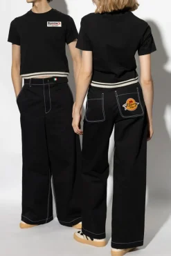 Moncler Genius CZARNY 8 MONCLER PALM ANGELS