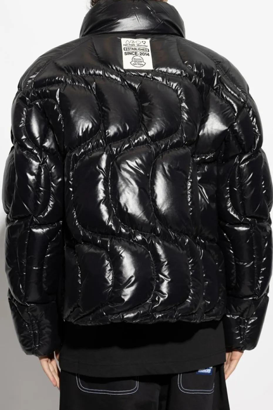 Moncler Genius CZARNY 8 MONCLER PALM ANGELS