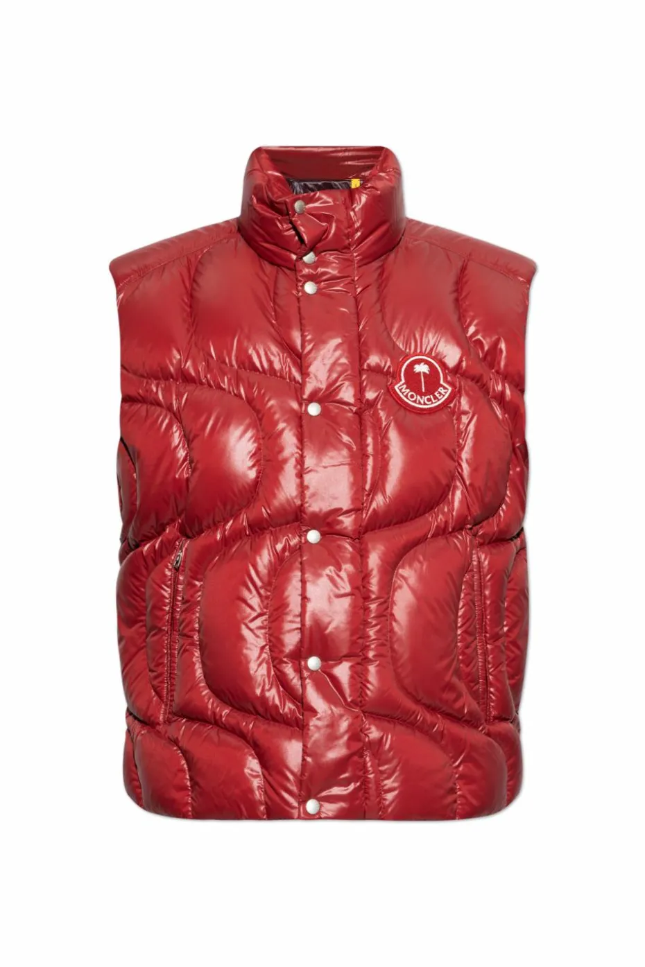 Moncler Genius CZERWONY 8 MONCLER PALM ANGELS