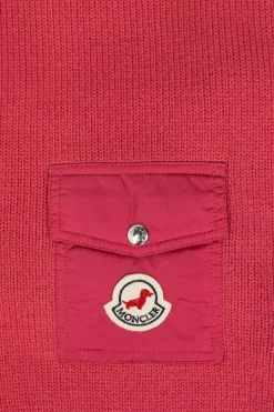 Moncler Genius RÓŻOWY Kamizelka dla pas