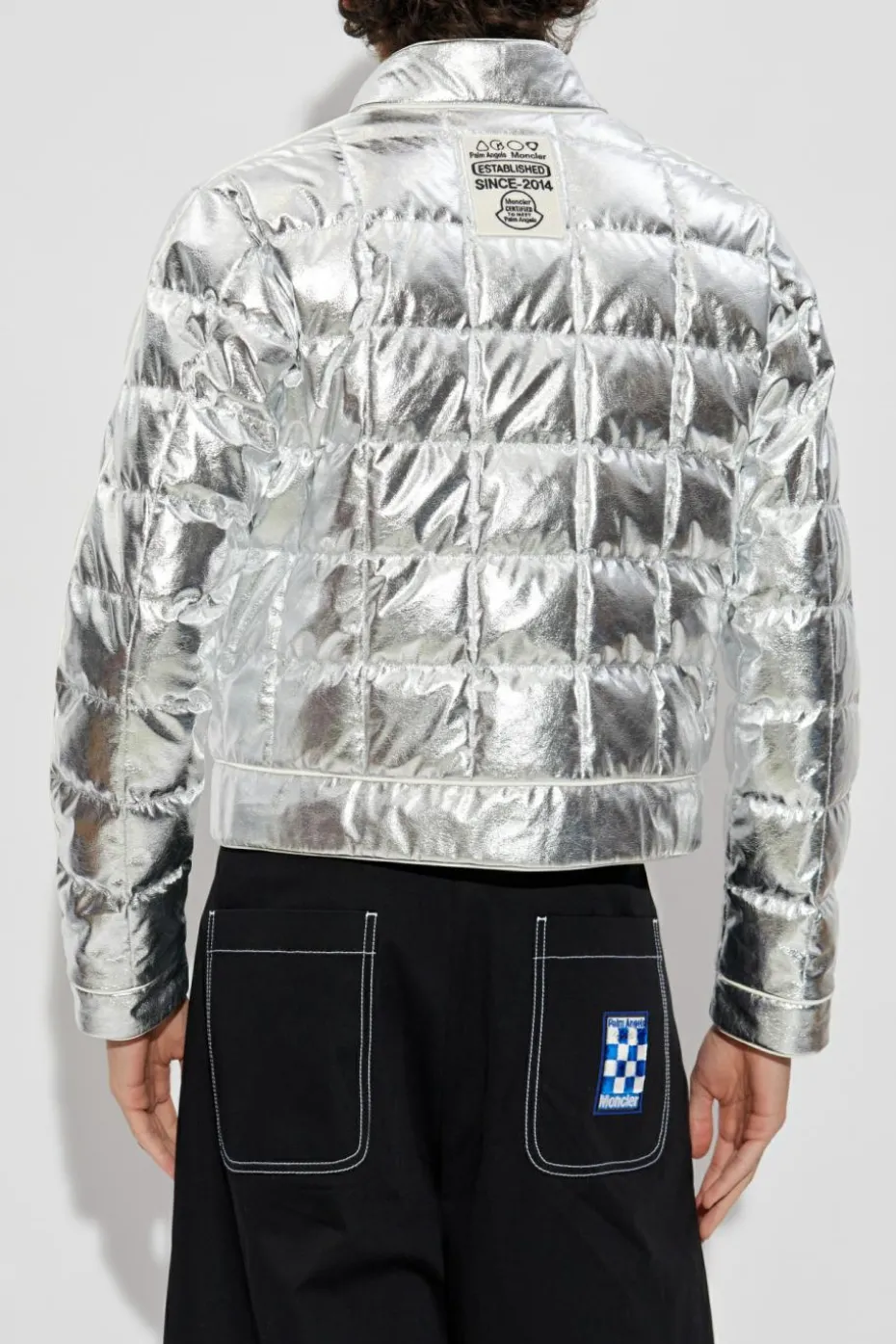 Moncler Genius SREBRNY 8 MONCLER PALM ANGELS