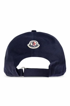 Moncler GRANATOWY Czapka z daszkiem