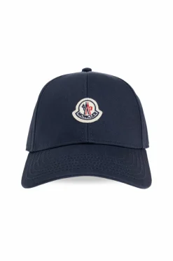Moncler GRANATOWY Czapka z daszkiem