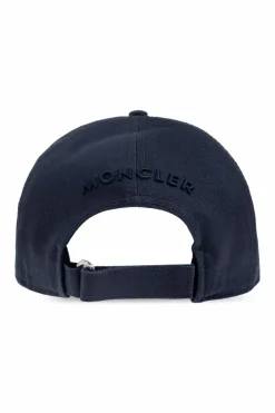 Moncler GRANATOWY Czapka z daszkiem