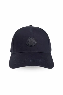 Moncler GRANATOWY Czapka z daszkiem
