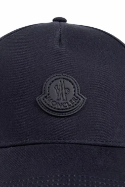 Moncler GRANATOWY Czapka z daszkiem