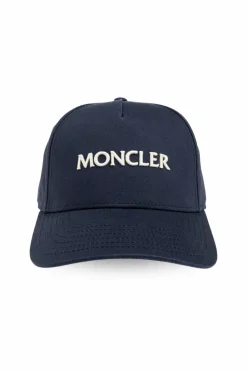 Moncler GRANATOWY Czapka z daszkiem