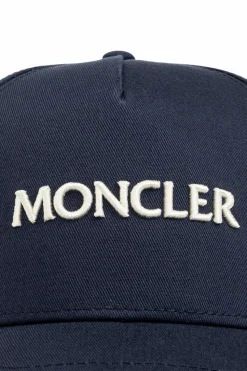 Moncler GRANATOWY Czapka z daszkiem