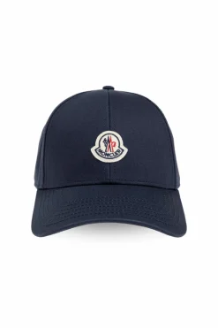 Moncler GRANATOWY Czapka z daszkiem