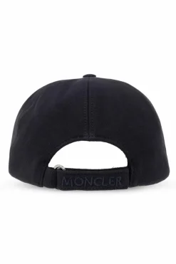 Moncler GRANATOWY Czapka z daszkiem