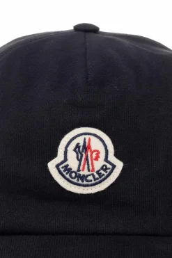 Moncler GRANATOWY Czapka z daszkiem