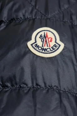 Moncler GRANATOWY Dwustronna kurtka `Vennes`