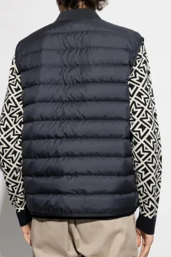 Moncler GRANATOWY Dwuwarstwowa kurtka `Lanche`