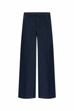 Moncler GRANATOWY Jeansy o prostym kroju
