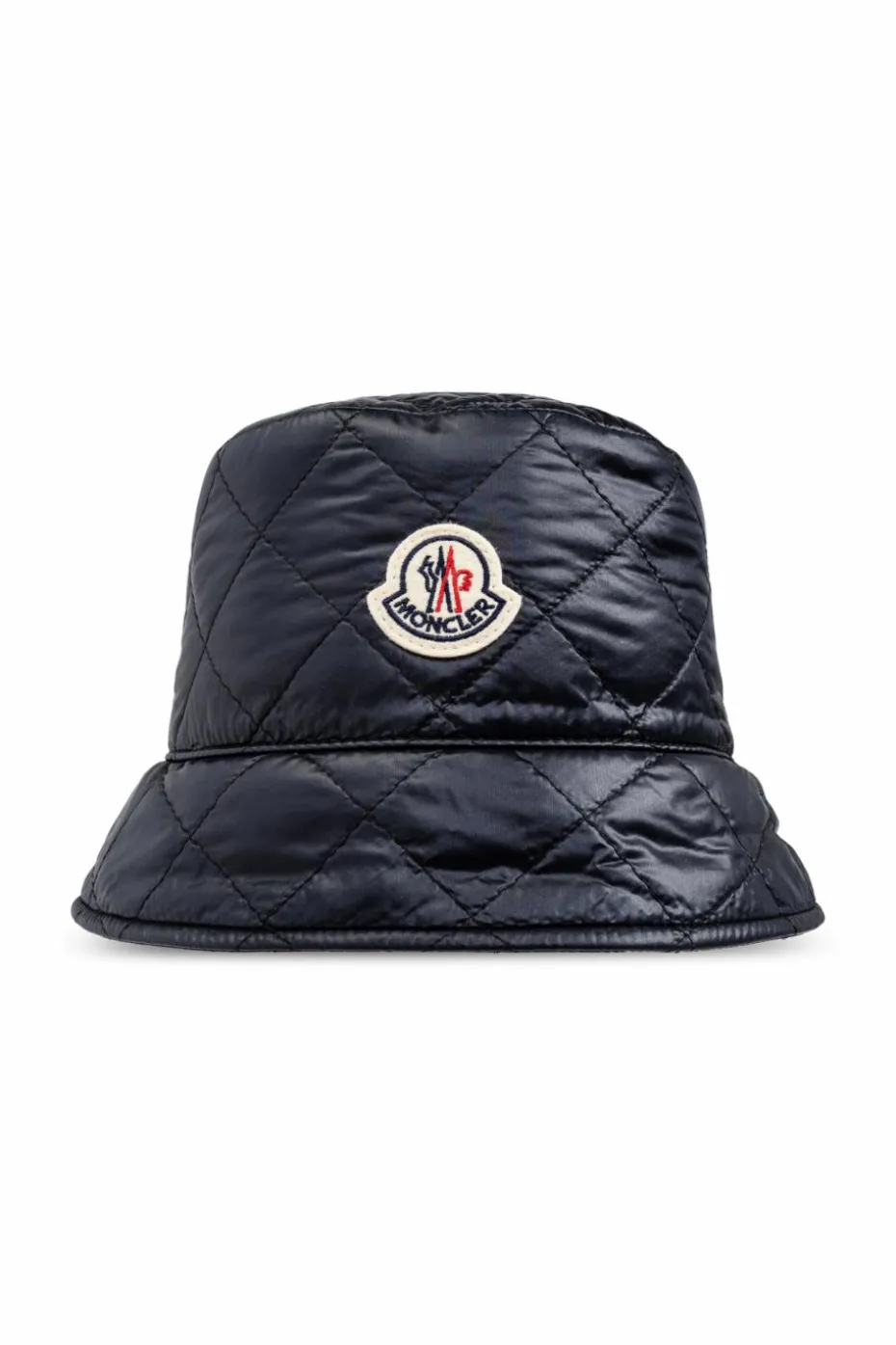 Moncler GRANATOWY Kapelusz z logo