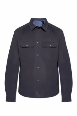 Moncler GRANATOWY Koszula