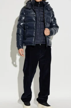 Moncler GRANATOWY Kurtka puchowa `Maya`