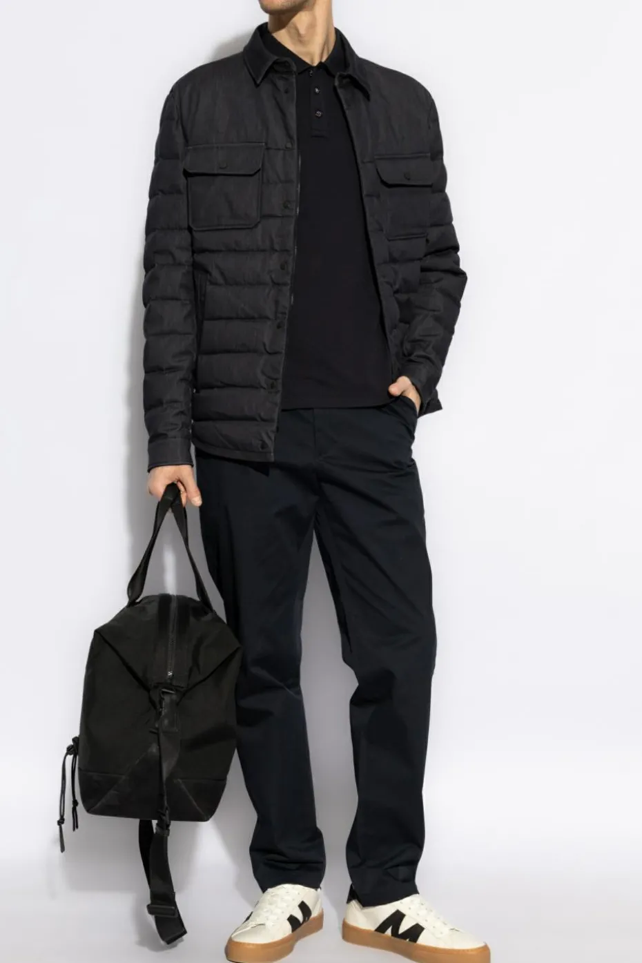 Moncler GRANATOWY Kurtka puchowa `Mirmandix`