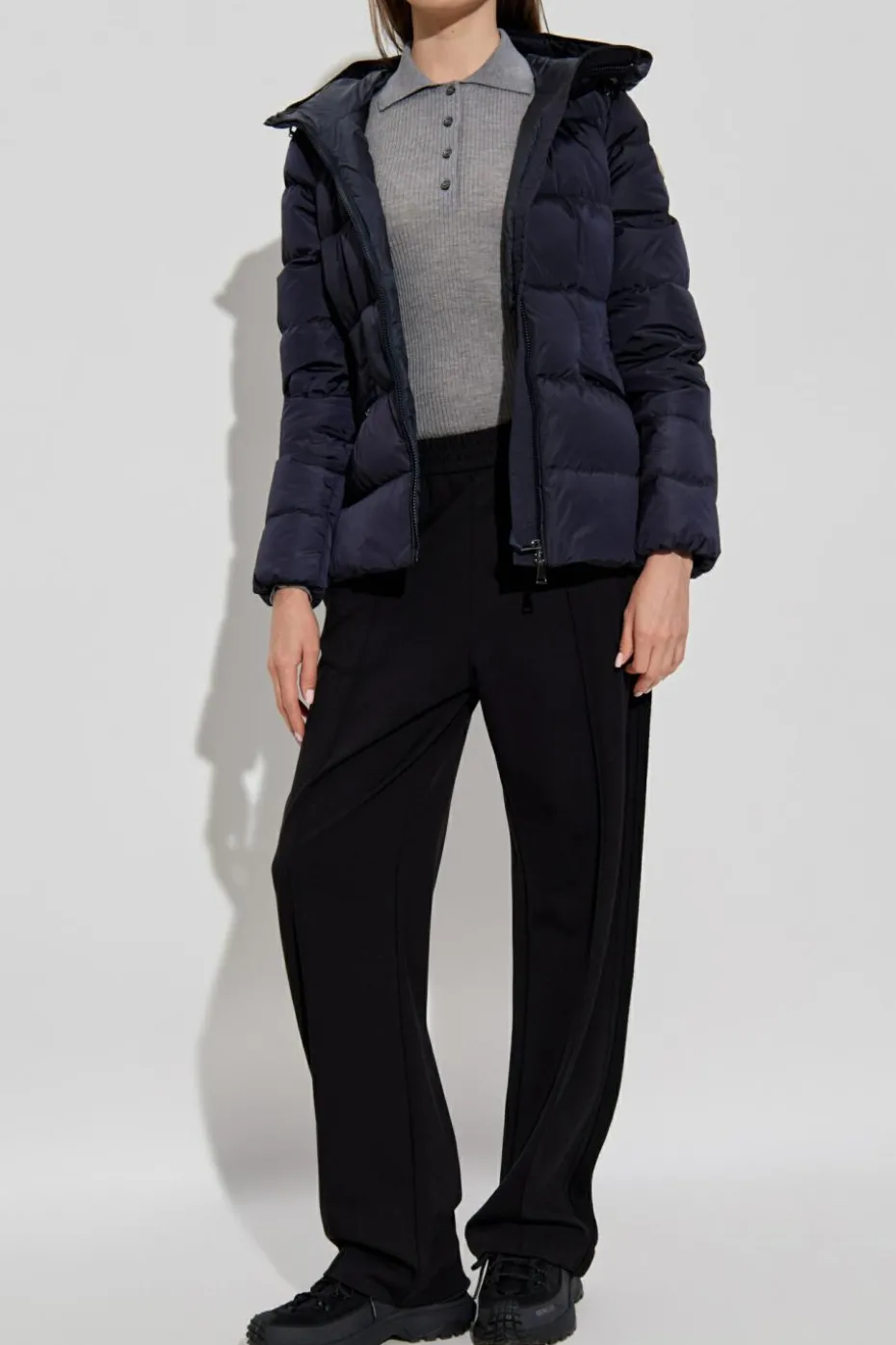 Moncler GRANATOWY Kurtka puchowa `Avoce`