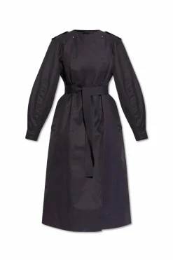Moncler GRANATOWY Płaszcz `Gourdon`
