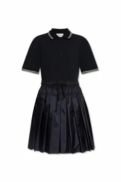 Moncler GRANATOWY Sukienka polo