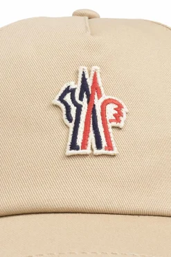 Moncler Grenoble beżowy Czapka z daszkiem