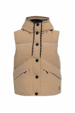 Moncler Grenoble beżowy MONCLER GRENOBLE APRES-SKI