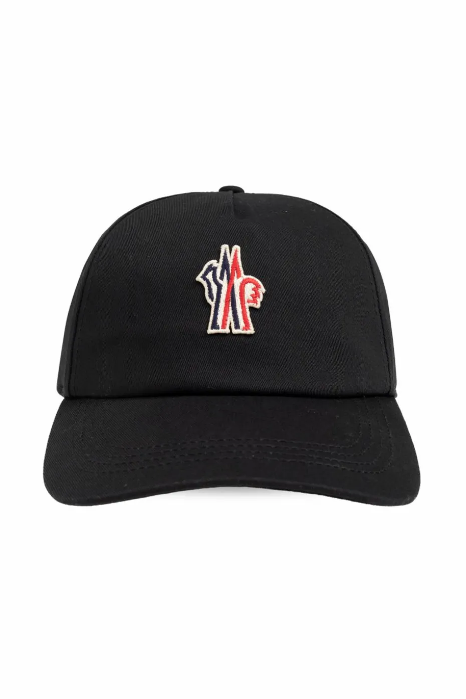 Moncler Grenoble CZARNY Czapka z daszkiem
