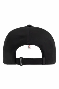 Moncler Grenoble CZARNY Czapka z daszkiem