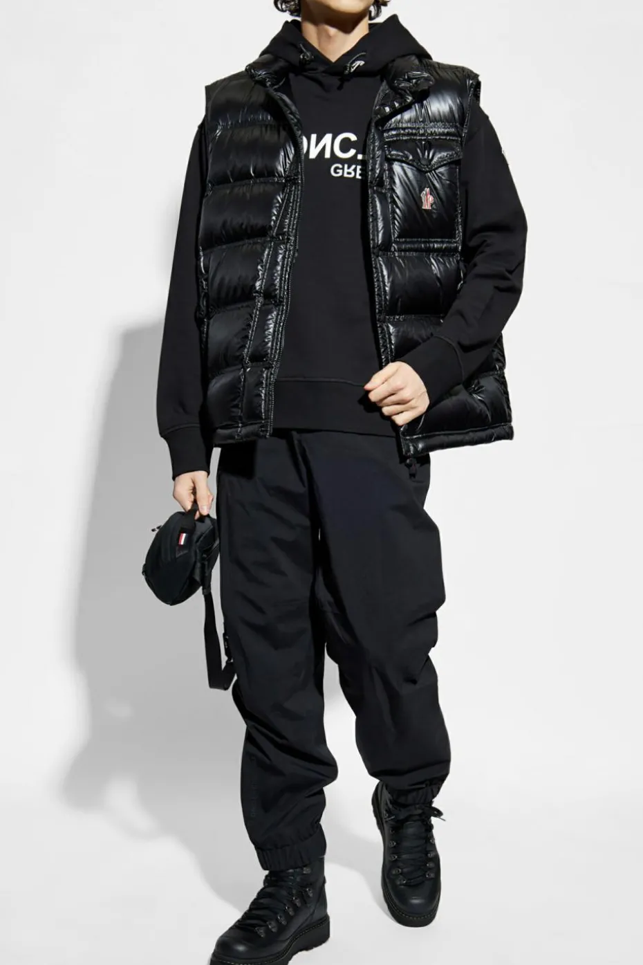 Moncler Grenoble CZARNY MONCLER GRENOBLE DAY-NAMIC