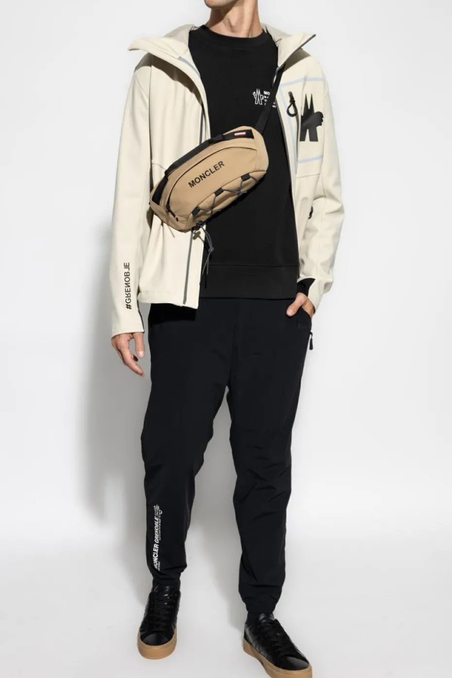 Moncler Grenoble CZARNY MONCLER GRENOBLE DAY-NAMIC
