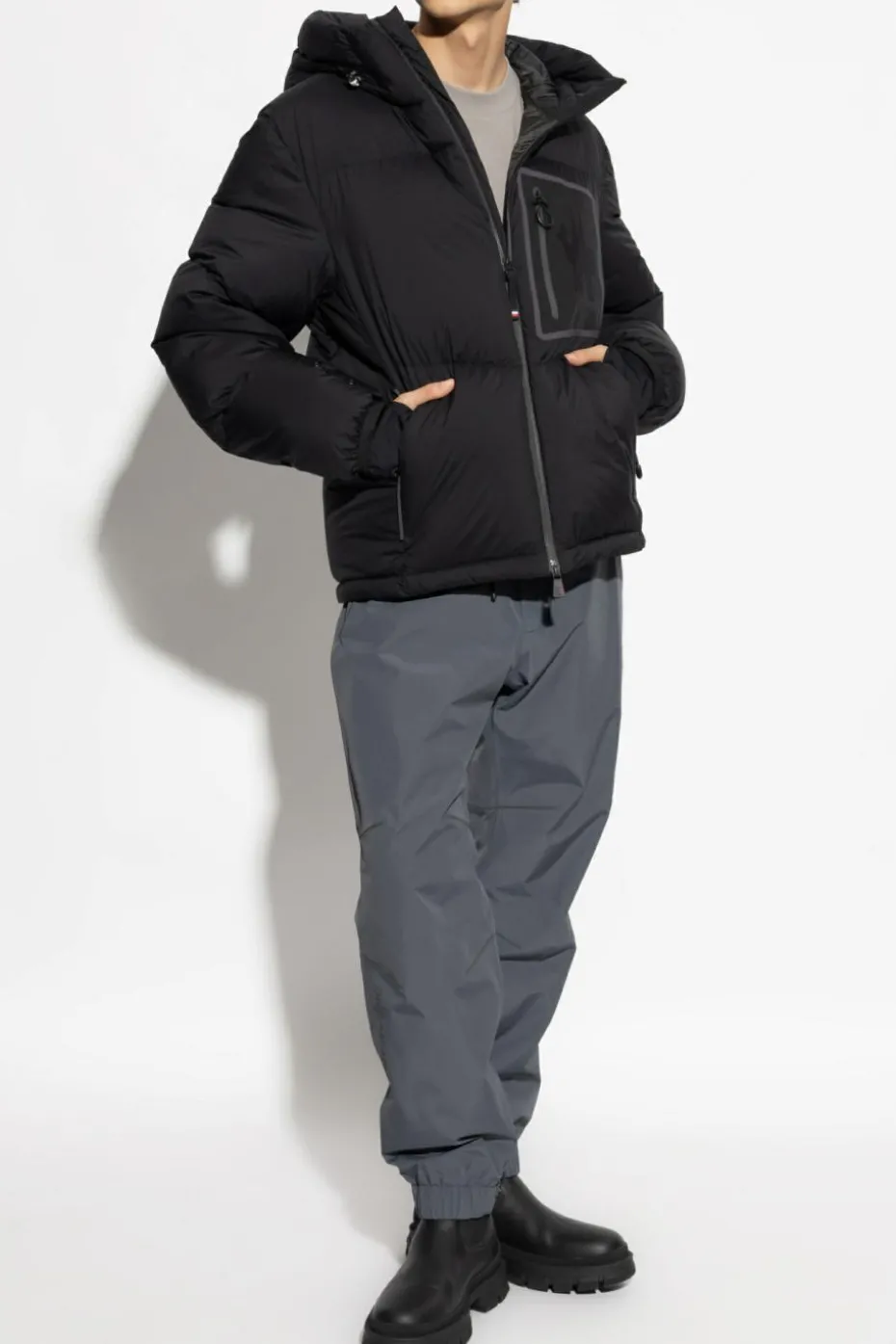 Moncler Grenoble CZARNY MONCLER GRENOBLE DAY-NAMIC