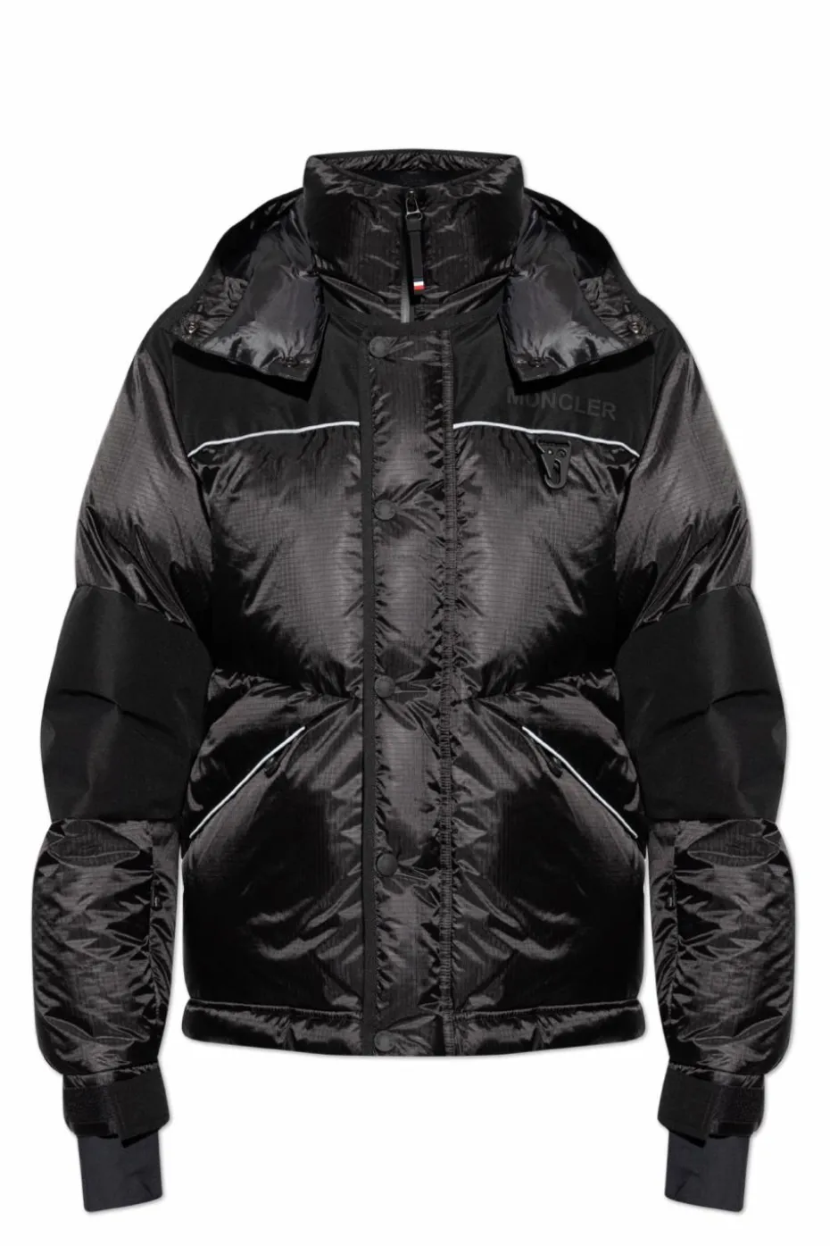 Moncler Grenoble CZARNY MONCLER GRENOBLE PERFORMANCE & STYLE