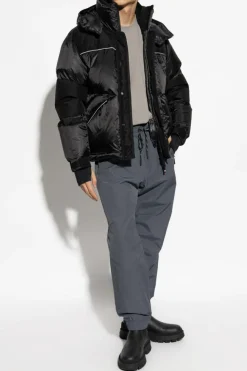 Moncler Grenoble CZARNY MONCLER GRENOBLE PERFORMANCE & STYLE