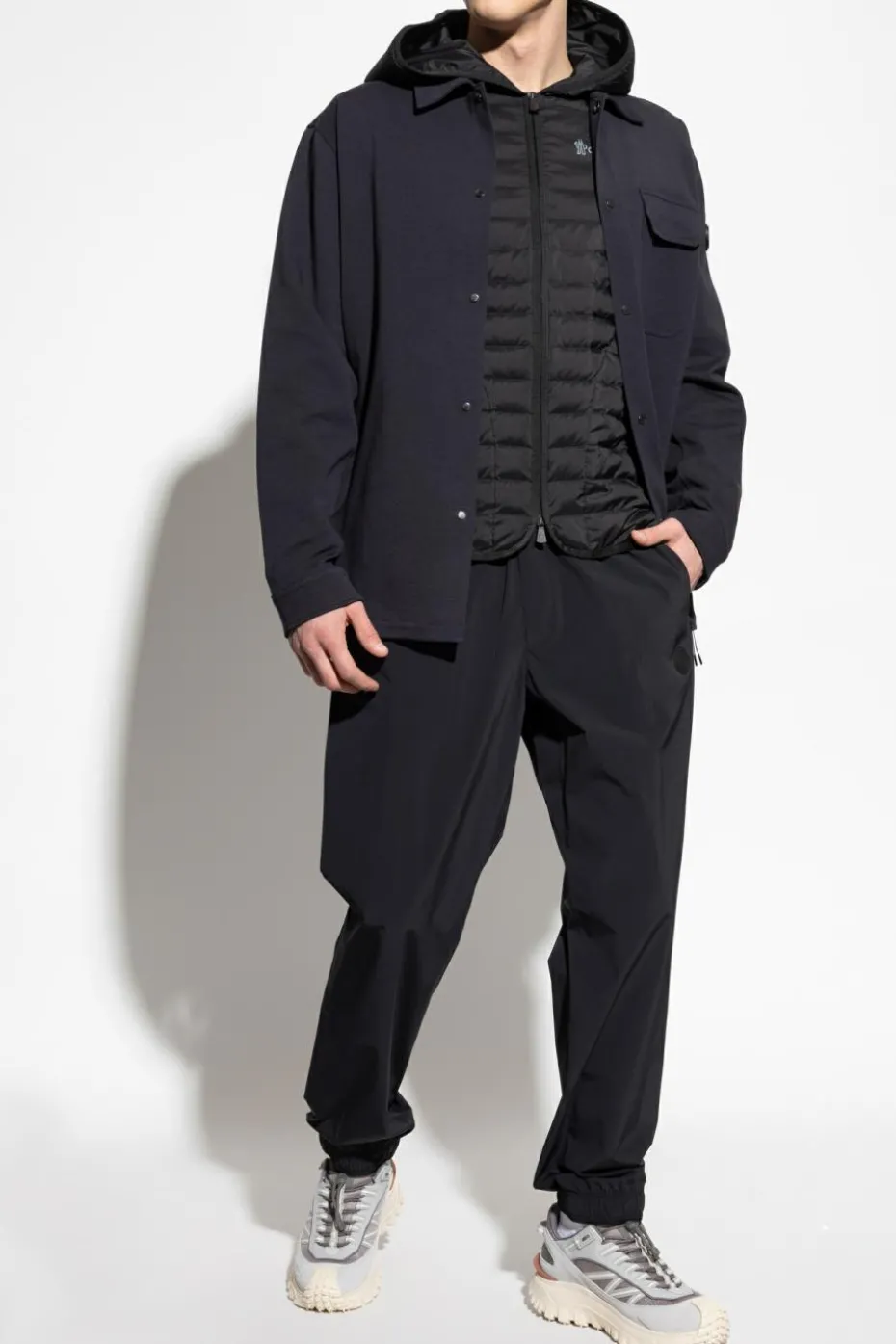 Moncler Grenoble CZARNY MONCLER GRENOBLE DAY-NAMIC
