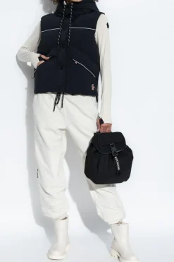 Moncler Grenoble CZARNY MONCLER GRENOBLE APRES-SKI