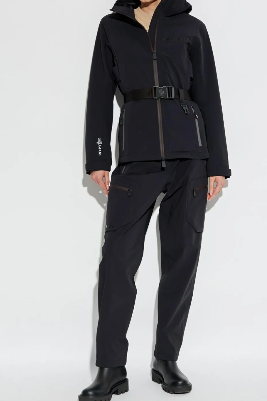 Moncler Grenoble CZARNY MONCLER GRENOBLE DAY-NAMIC