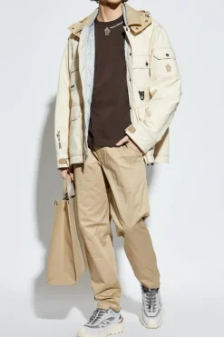 Moncler Grenoble kremowy MONCLER GRENOBLE DAY-NAMIC