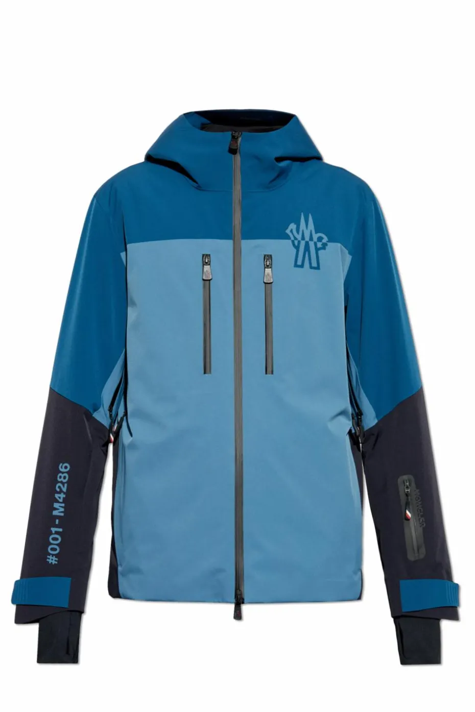Moncler Grenoble NIEBIESKI MONCLER GRENOBLE HIGH PERFORMCE