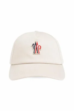 Moncler Grenoble SZARY Czapka z daszkiem