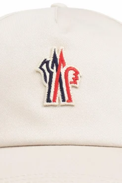 Moncler Grenoble SZARY Czapka z daszkiem