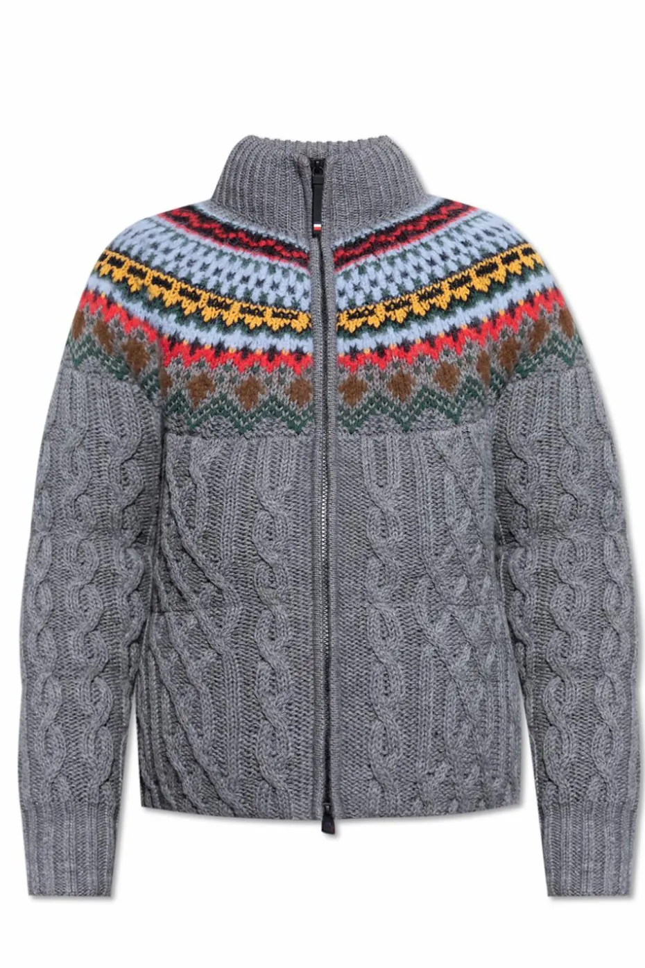Moncler Grenoble SZARY MONCLER GRENOBLE APRES-SKI