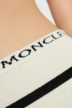 Moncler kremowy Biustonosz i figi