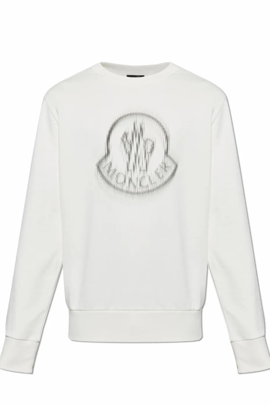 Moncler kremowy Bluza z logo