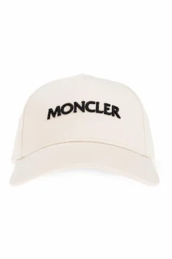 Moncler kremowy Czapka z daszkiem