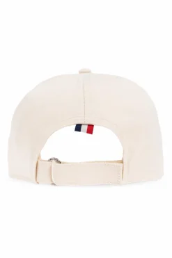 Moncler kremowy Czapka z daszkiem