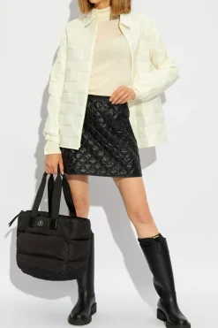 Moncler kremowy Kurtka `Camicia`